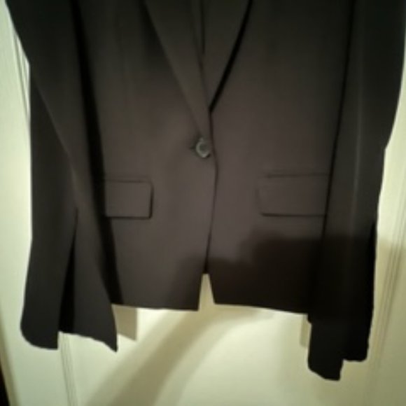 Scripted Cold Shoulder wide arm slit sleeves jacket - Picture 7 of 7